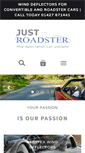 Mobile Screenshot of justroadster.com